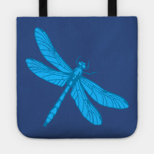 Blue Dragonfly Tote