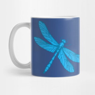 Blue Dragonfly Mug