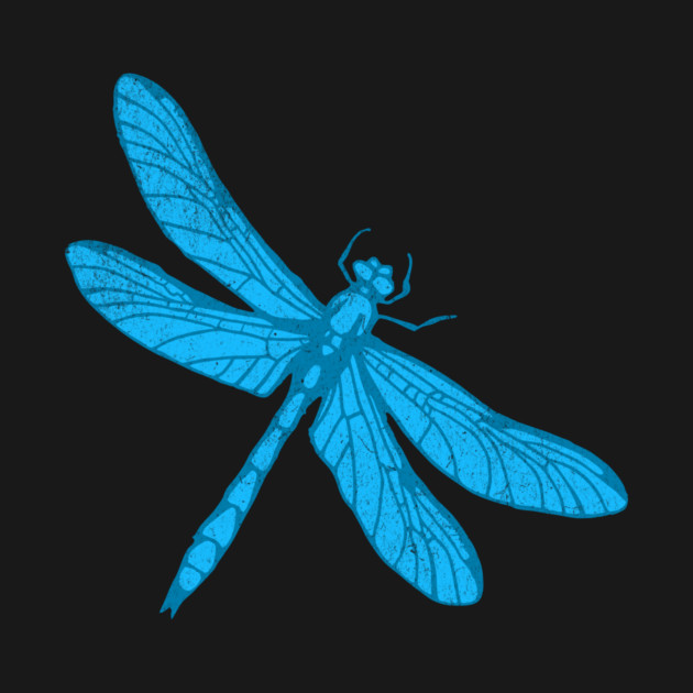 Blue Dragonfly by DonWillisJrArt