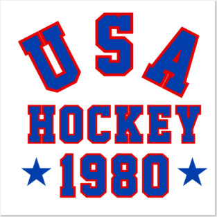 USA Hockey 1980 Posters and Art
