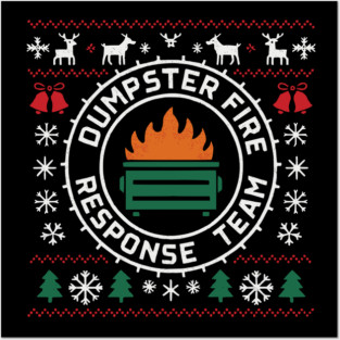 dumpster-fire-response-team Posters and Art