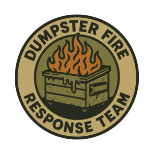 dumpster-fire-response-team Magnet