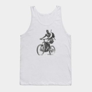 BIKE DEADPOOL Tank Top