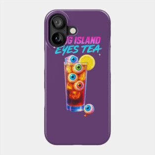 Long Island Iced Tea with eyes Phone Case