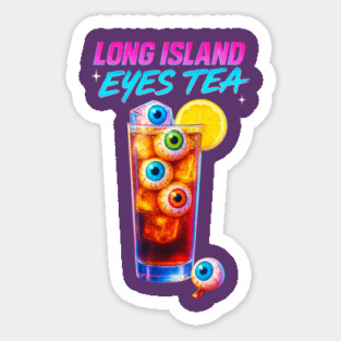 Long Island Iced Tea with eyes Magnet