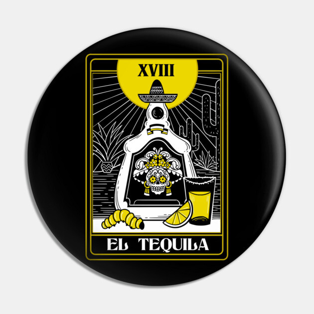 Tequila Pin by Dr. Cork