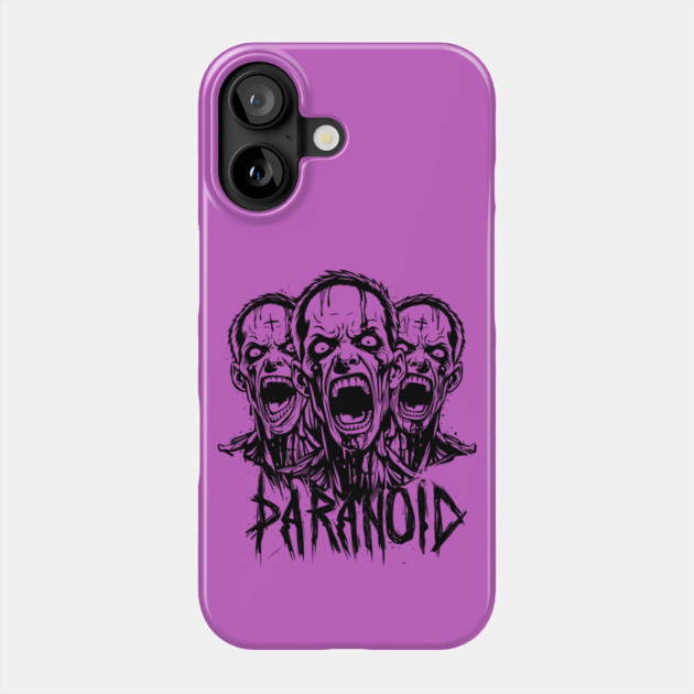 PARANOID Phone Case by artslaves