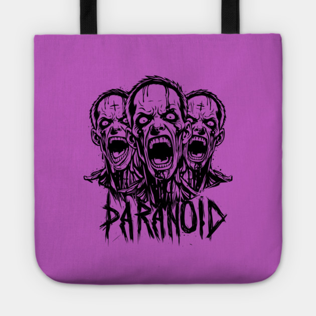 PARANOID Tote by artslaves