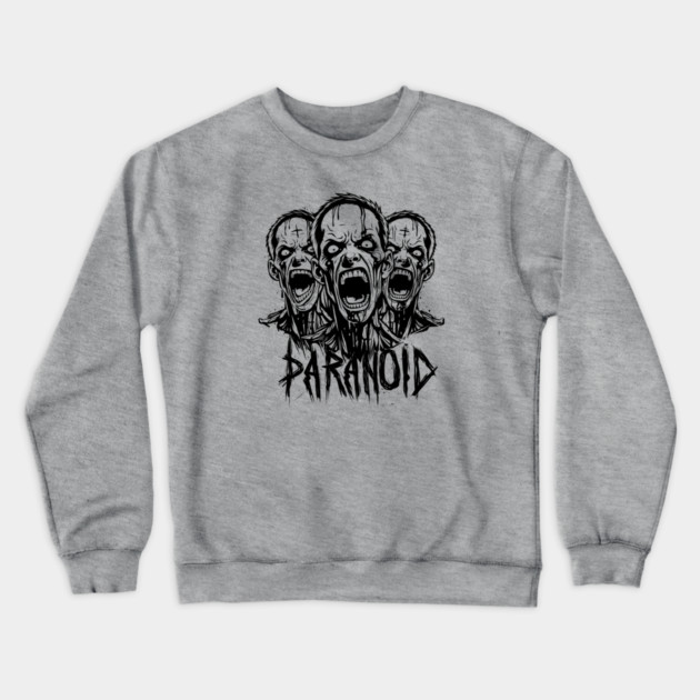 PARANOID Crewneck Sweatshirt by artslaves