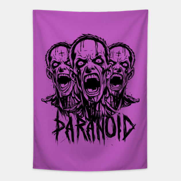 PARANOID Tapestry by artslaves