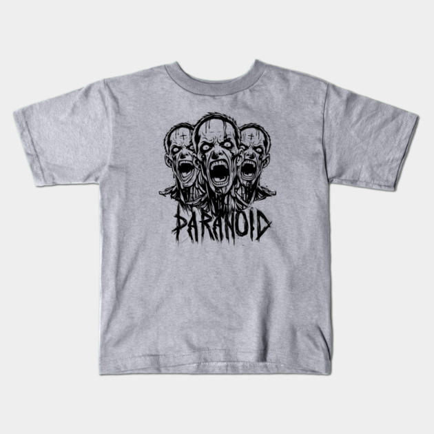 PARANOID Kids T-Shirt by artslaves