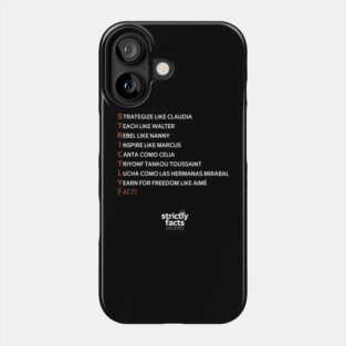 Strictly Facts Podcast Phone Case