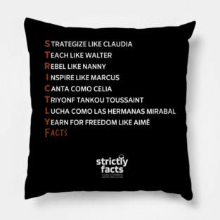 Strictly Facts Podcast Pillow