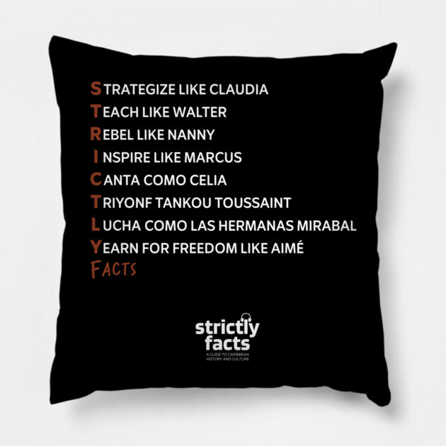 Strictly Facts Podcast Pillow by Alexandria's Store