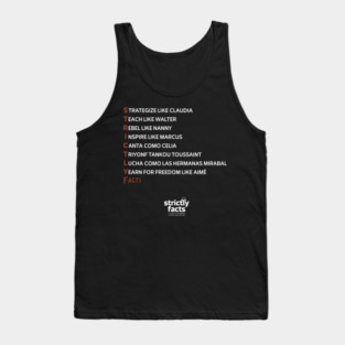 Strictly Facts Podcast Tank Top