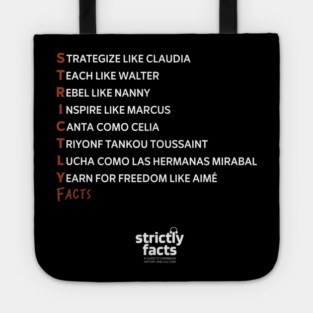 Strictly Facts Podcast Tote