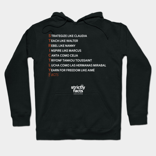 Strictly Facts Podcast Hoodie by Alexandria's Store