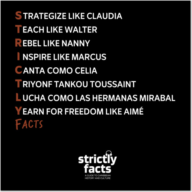 Strictly Facts Podcast Wall Art by Alexandria's Store