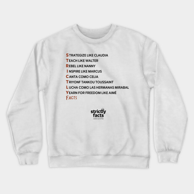 Strictly Facts Podcast 2 Crewneck Sweatshirt by Alexandria's Store