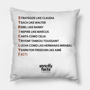 Strictly Facts Podcast 2 Pillow
