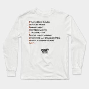 Strictly Facts Podcast 2 Long Sleeve T-Shirt