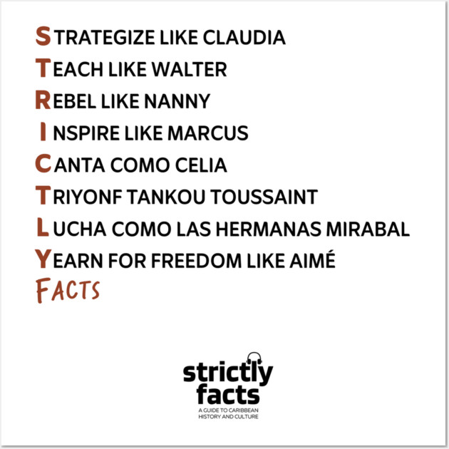 Strictly Facts Podcast 2 Wall Art by Alexandria's Store