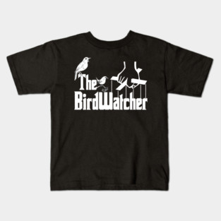 The BirdWatcher Bird Watching Funny Meme Kids T-Shirt
