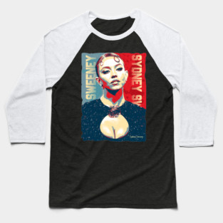 Sydney Sweeney Vintage Retro fans Gift Baseball T-Shirt