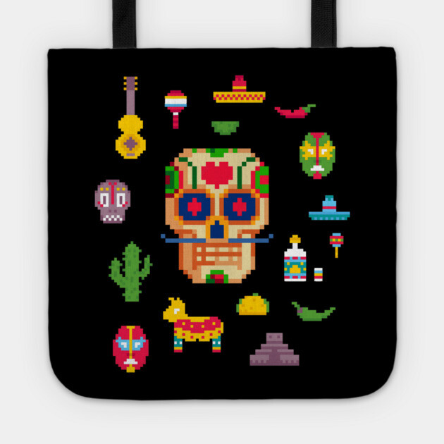 Day of the Dead Tote by Dr. Cork