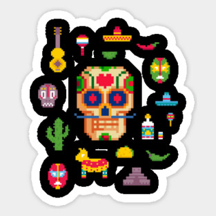 Day of the Dead Sticker