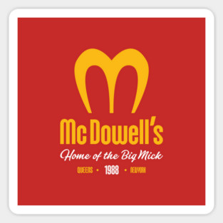 McDowell's Sticker
