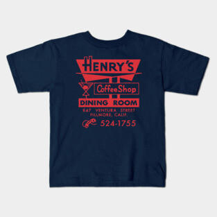 Henry's Coffee Shop Kids T-Shirt
