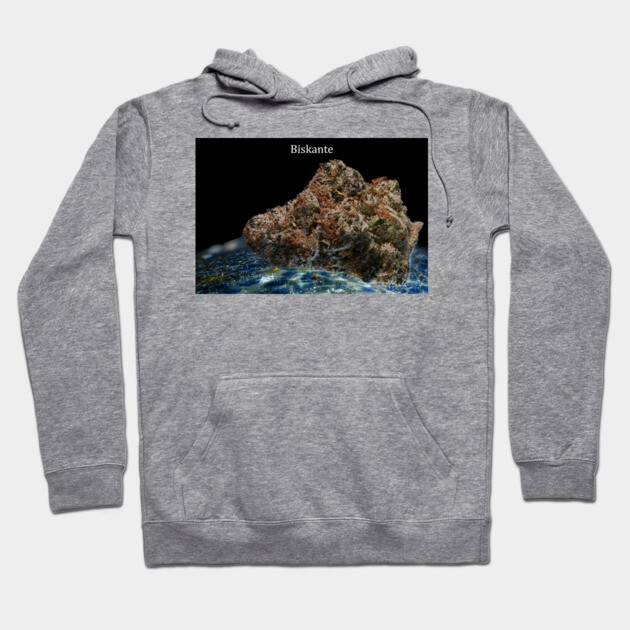 Blue Rock Biskante - Weed Design Hoodie by MrGreenGenes420