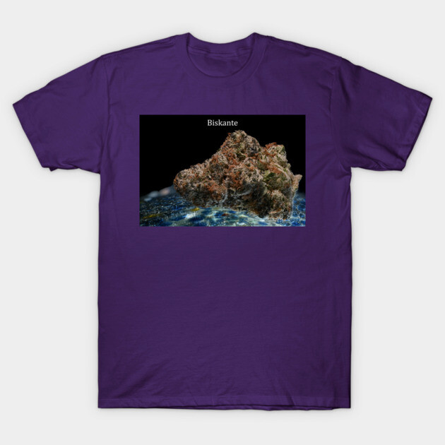 Blue Rock Biskante - Weed Design T-Shirt by MrGreenGenes420