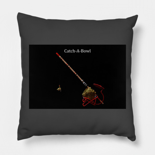 Catch-A-Bowl - Weed Design Pillow by MrGreenGenes420