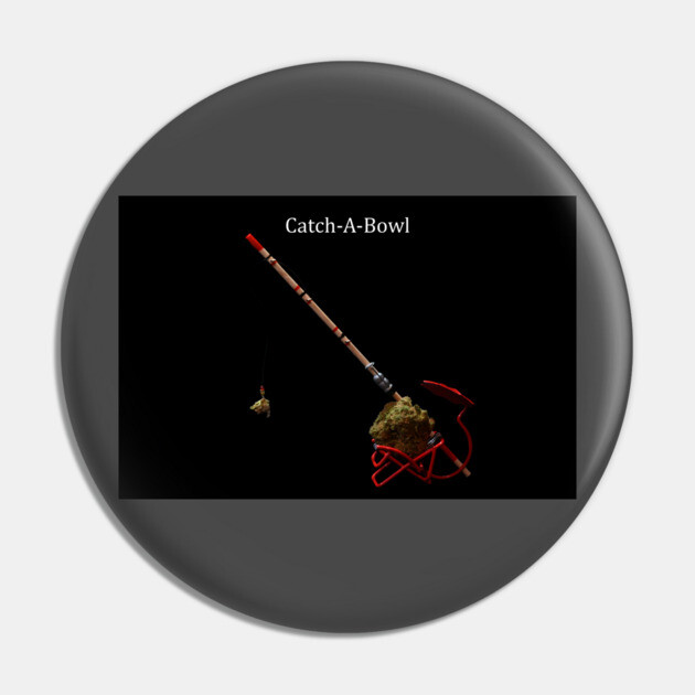 Catch-A-Bowl - Weed Design Pin by MrGreenGenes420