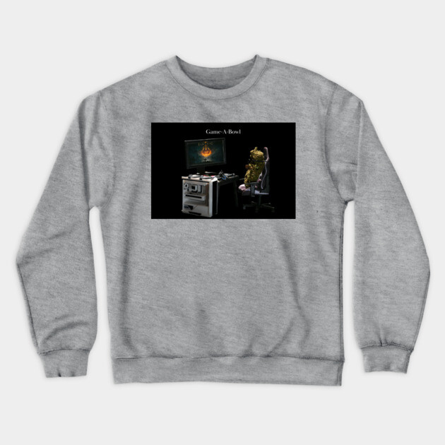 Game-A-Bowl - Weed Design Crewneck Sweatshirt by MrGreenGenes420