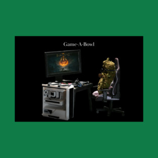 Game-A-Bowl - Weed Design T-Shirt