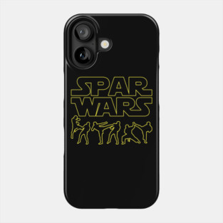 Spar Wars Martial Arts Kickboxing MMA Phone Case