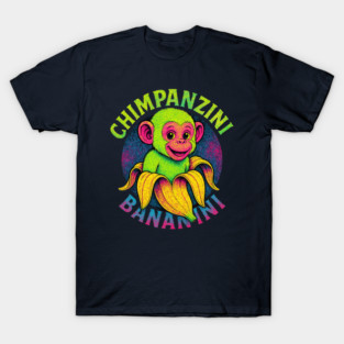 Italian Brainrot - Chimpanzini Bananini T-Shirt