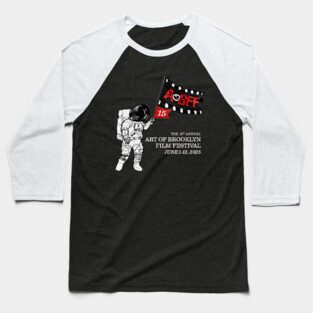 2025 Art of Brooklyn Film Festival Baseball T-Shirt