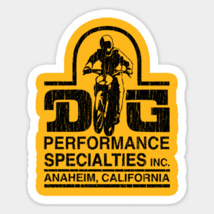 Retro - DG BMX 1974 Sticker