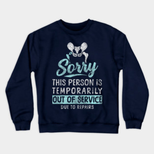 Hip Surgery Recovery Funny Hip Replacement Crewneck Sweatshirt