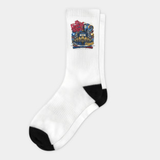 Le Gobelet Noir Paris Bar and Restaurant Orlando Florida Socks