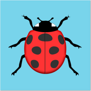 Ladybug Posters and Art