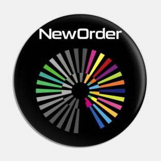 The New Order Band Pin