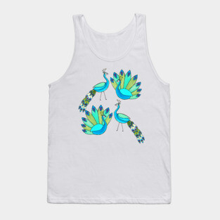 Peacocks are beautiful Tank Top