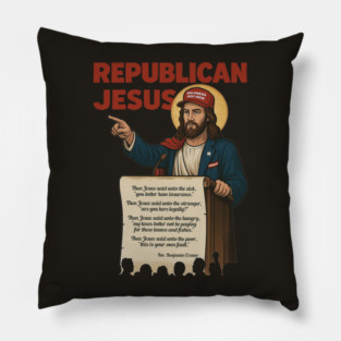 GOP Jesus Pillow