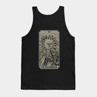 The Daydrinker Tarot Card Tank Top