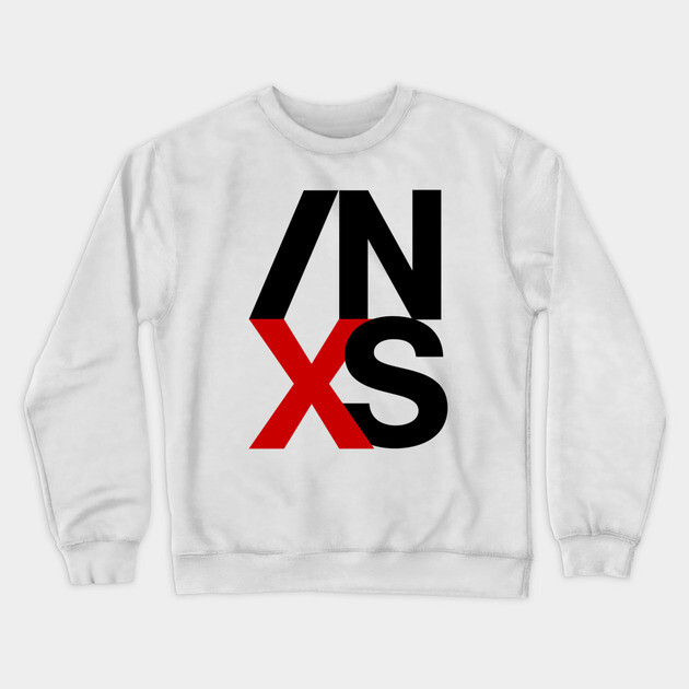 INXS Fan Art Crewneck Sweatshirt by Timeless Chaos